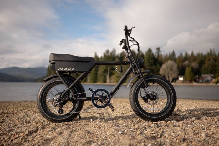 Електровелосипед фетбайк 20" ZuGo Rhino Bafang 750W (2025) Black