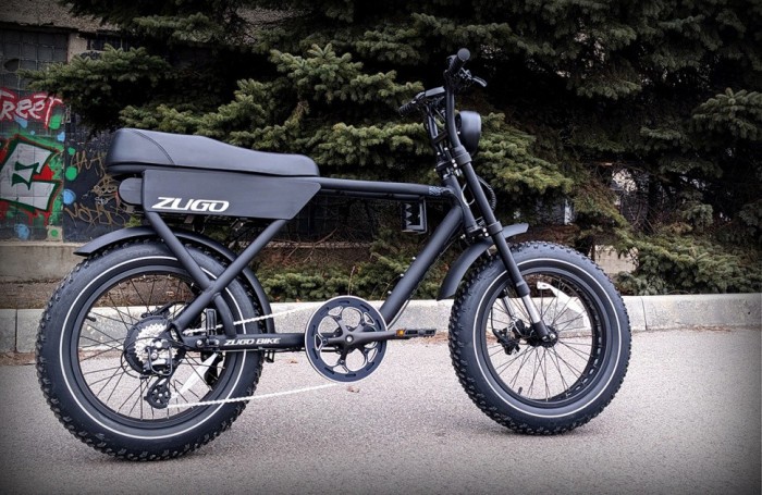 Електровелосипед фетбайк 20" ZuGo Rhino Bafang 750W (2025) Black