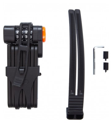 Замок сегментний кодовий BC-LK0510 1100 мм чорний.