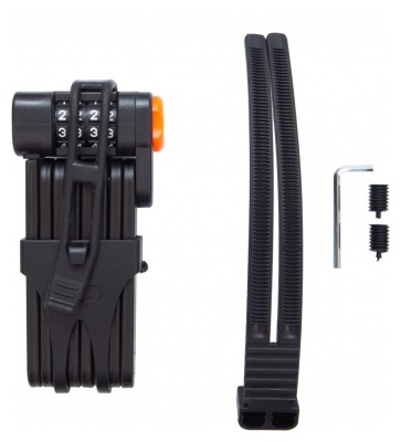 Замок сегментный кодовый BC-LK0510 1100 мм черный.