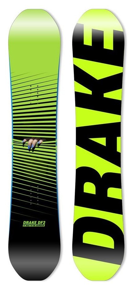 Сноуборд Drake DF2 156 Light green/black (76261002)