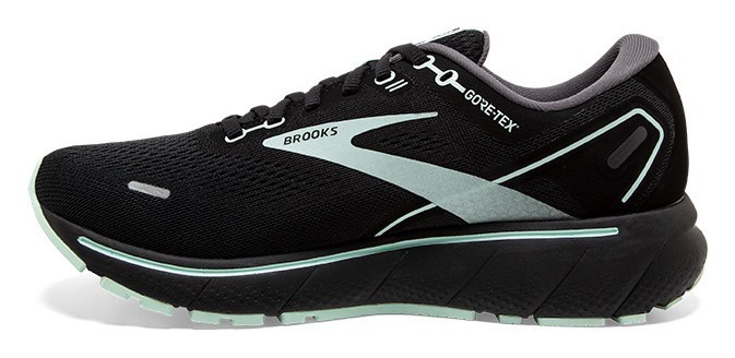 Кросівки жіночі Brooks GHOST 14 GTX W 36.5 (6.0US) 015 Black/blackened pearl/aquaglass (1203551B015)