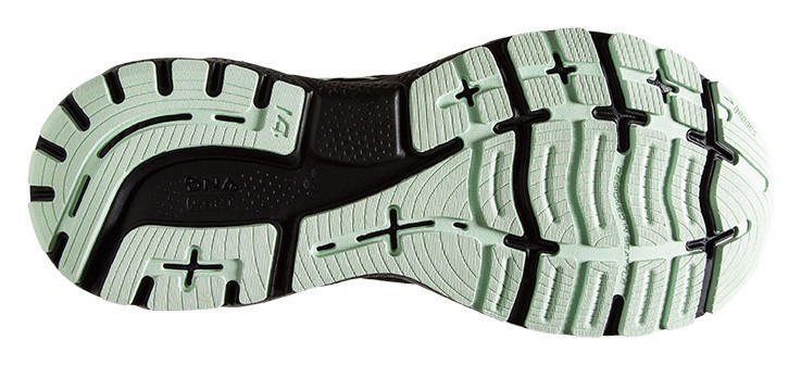 Кроссовки женские Brooks GHOST 14 GTX W 36.5 (6.0US) 015 Black/blackened pearl/aquaglass (1203551B015)