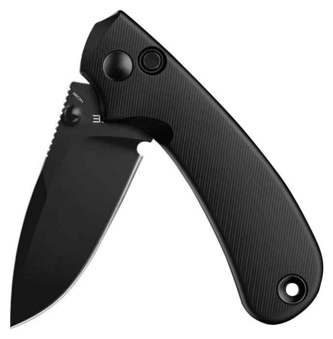 Ніж складаний кишеньковий Ruike P736-AB, (7.5 см) 14C28N / алюміній, чорний