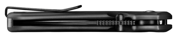 Ніж складаний кишеньковий Ruike P736-AB, (7.5 см) 14C28N / алюміній, чорний