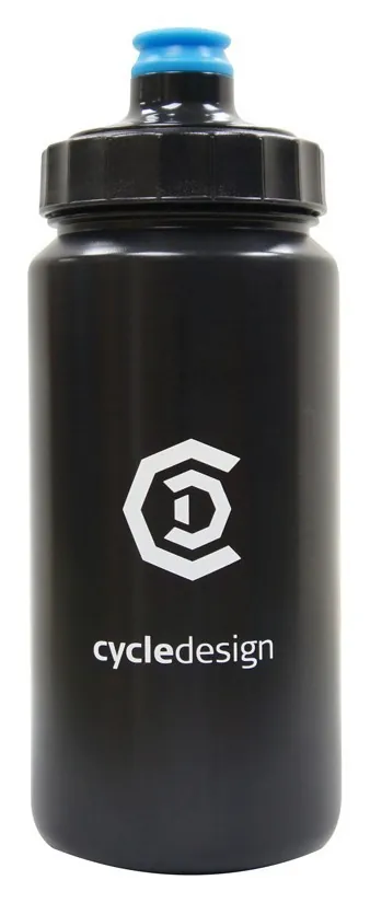 Фляга для води Cycledesign LDPE 600мол Black (WB0048) (600 мл Чорний)