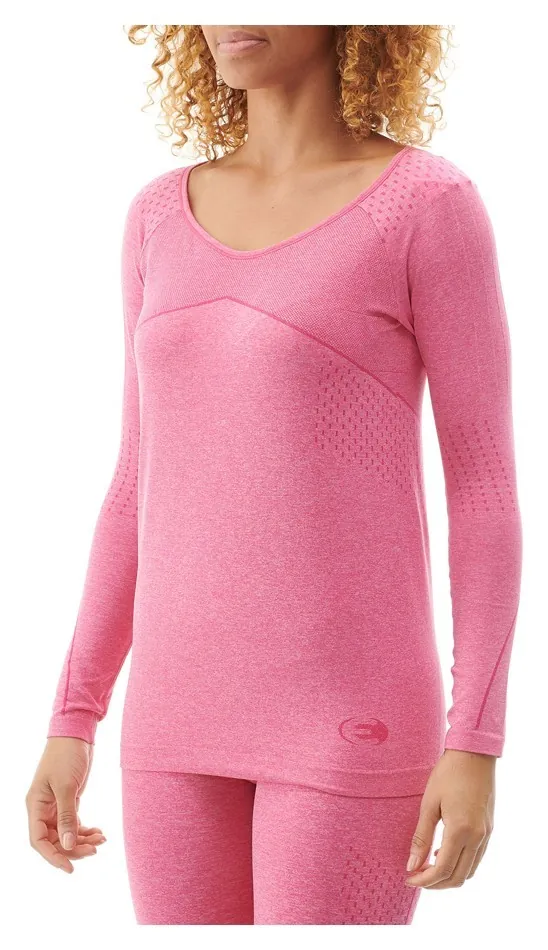 Термобілизна для дорослих: жіноча кофта Eider SKIN LS TEE W 8627 M, L Сandy pink (EIV4134) (S, XS candy pink)