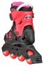 Комплект роликовые коньки Rollerblade Microblade SL black-coral + защита Фото - 5