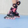 Комплект роликовые коньки Rollerblade Microblade SL black-coral + защита Фото - 7