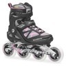 Роликові коньки для дорослих Rollerblade MACROBLADE 90 W 37 (6.5US) 235мм Black/pink (07355500 7Y9), укр