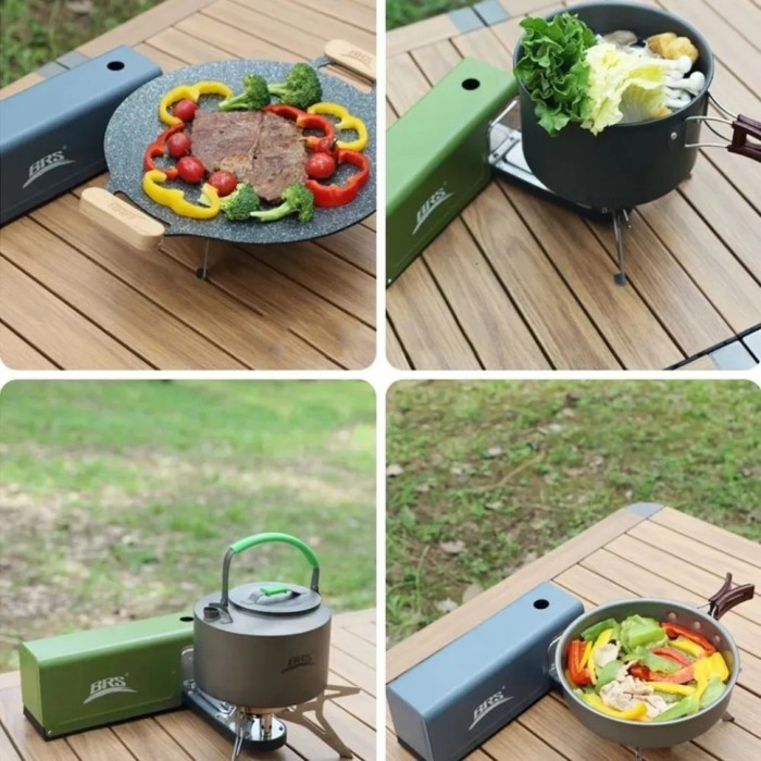 Газовий пальник BRS-97 сірий, укр, укр