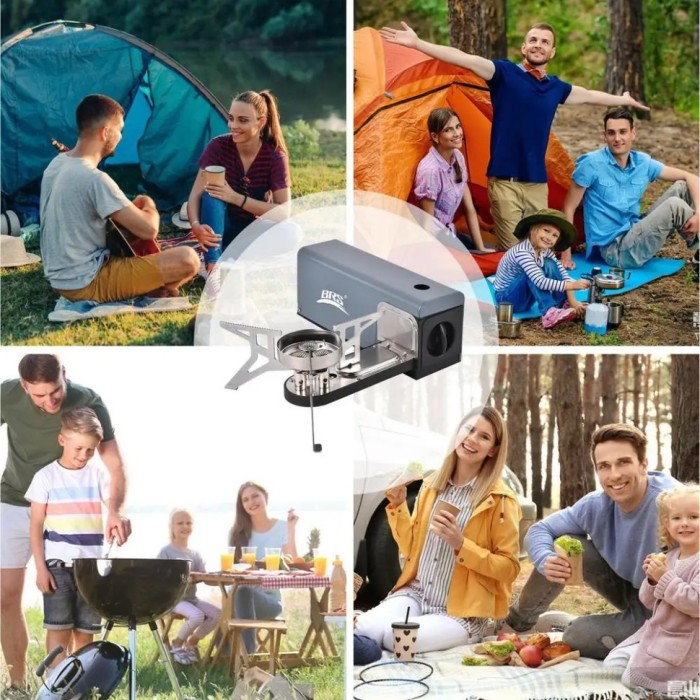 Газовий пальник BRS-97 сірий, укр, укр