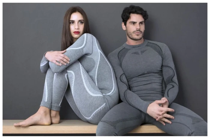 Термоштани чоловічі Accapi Ergowool 3/4, Blue/Black, XS/S