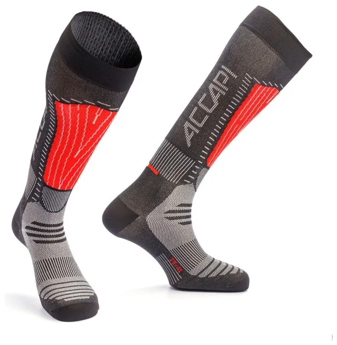 Термошкарпетки Accapi Ski Touch, Black/Red, 42-44