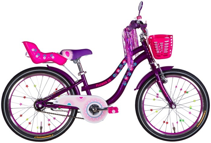 Велосипед ST 20" Formula FLOWER PREMIUM BH рама-10" фиолетовый 2025