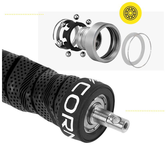 Скакалка скоростная для кроссфита Cornix Speed Rope Pro XR-0524 Black