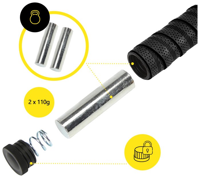 Скакалка скоростная для кроссфита Cornix Speed Rope Pro XR-0524 Black