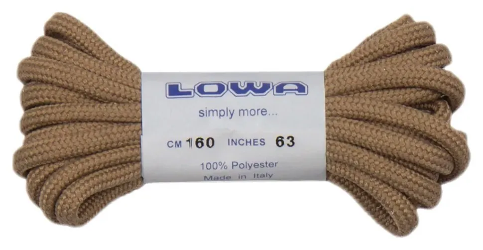 LOWA шнурки Zephyr 160 cm coyote (830504-0731)