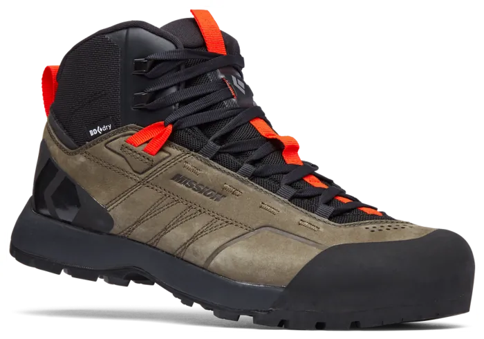 Напівчеревики чоловічі Black Diamond M Mission LTHR MD WP, Walnuts/Octane, 10