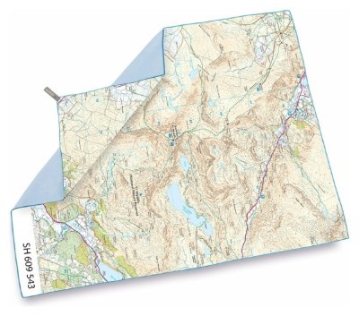 Полотенце Lifeventure Soft Fibre Printed Snowdon Giant