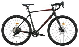 Велосипед AL 28" Leon GR-90 HDD рама-L" чорний з червоним (матовий) 2024 Велосипед AL 28" Leon GR-90 HDD рама-L" чорний з червоним (матовий) 2024