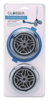 Запчастина до самокатів GLOBBER серій PRIMO/ELITE/EVO/FLOW Набір колес 121мм