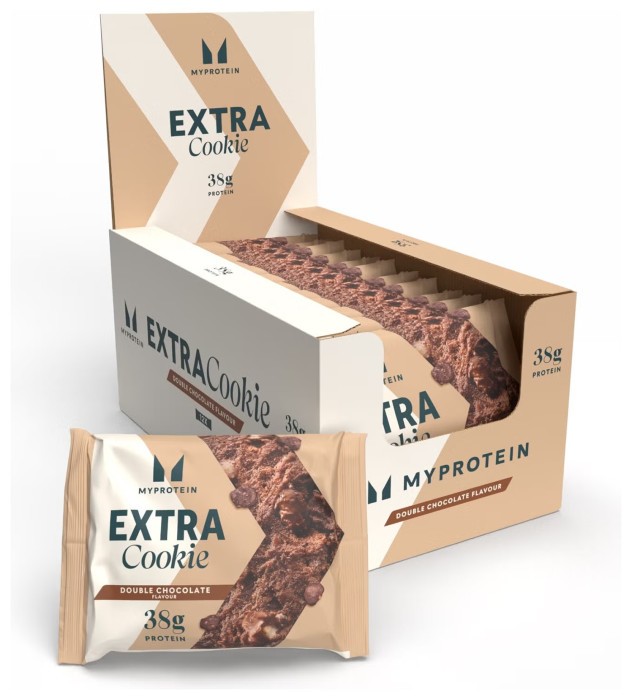 Extra Cookie - 12x75g Double Chocolate, укр, укр