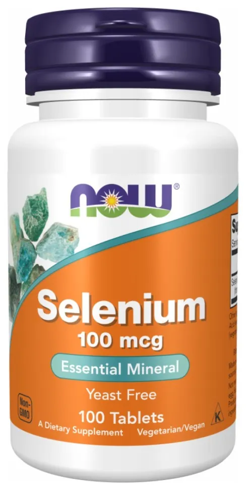 Selenium 100 mcg - 100 tabs