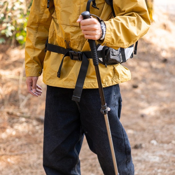 Трекінгова палиця 3-сек. Naturehike Men ST 01 6061 AL NH17D001-Z, алюміній,  синя, укр, укр