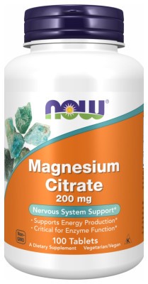 Magnesium Citrate 200mg - 100 tabs