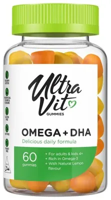 Omega 3+DHA 60 gummies