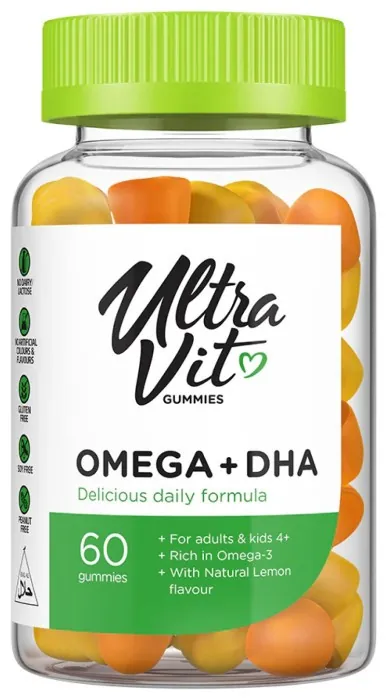 Omega 3+DHA 60 gummies
