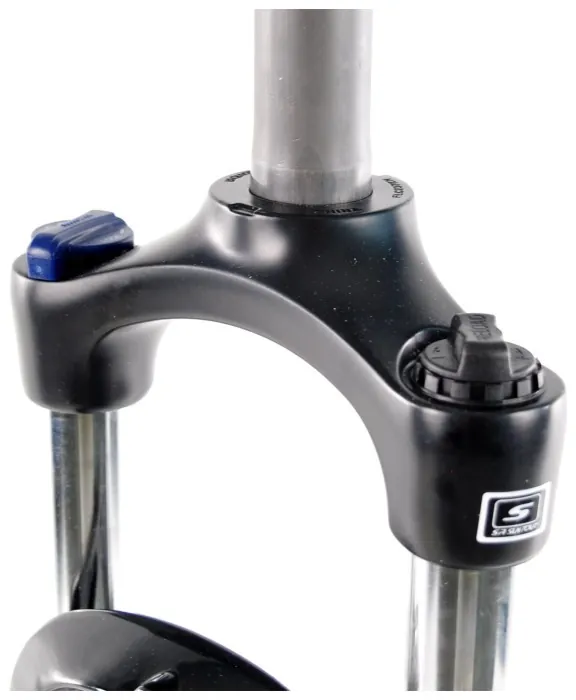 Вилка SR Suntour 26 XCT-HLO DISK, 1-1/8'x255мм, ход: 100мм, черная