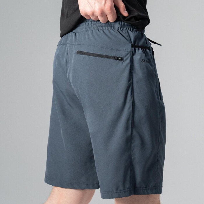 Летние мужские шорты Slavni темно-серые, Повседневные шорты Slavni Breeze темно-серые