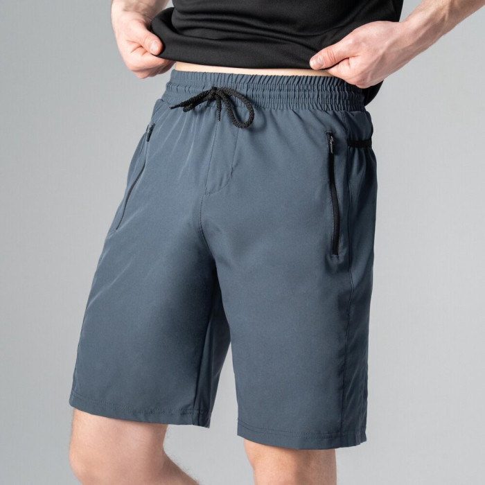Летние мужские шорты Slavni темно-серые, Повседневные шорты Slavni Breeze темно-серые