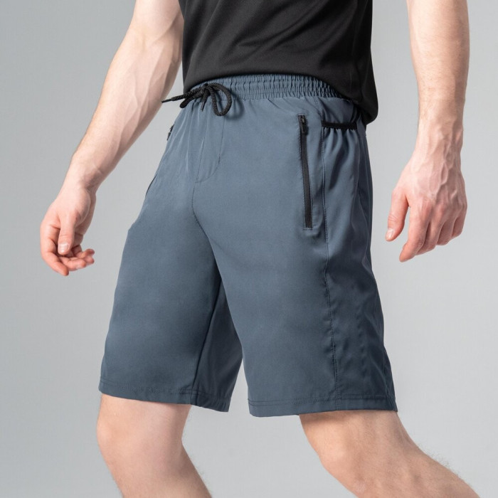 Летние мужские шорты Slavni темно-серые, Повседневные шорты Slavni Breeze темно-серые