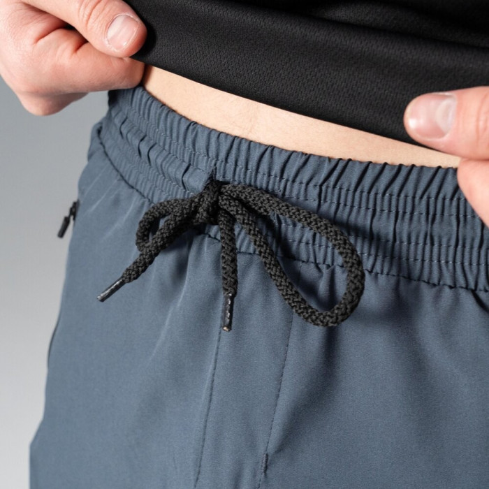 Летние мужские шорты Slavni темно-серые, Повседневные шорты Slavni Breeze темно-серые