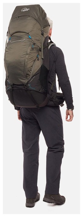 Рюкзак чоловічий Lowe Alpine Cerro Torre 65:85, Dark Olive, M/L