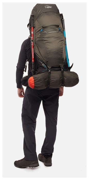 Рюкзак мужской Lowe Alpine Cerro Torre 65:85, Dark Olive, M/L