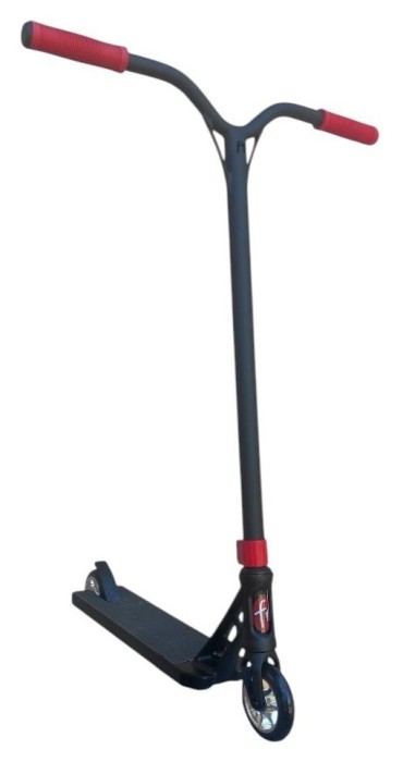 Трюковий самокат FRider Ethic Dynasty Pro - Black/Red/Silver, укр, укр