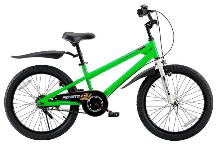 Велосипед RoyalBaby FREESTYLE 20", OFFICIAL UA, зеленый