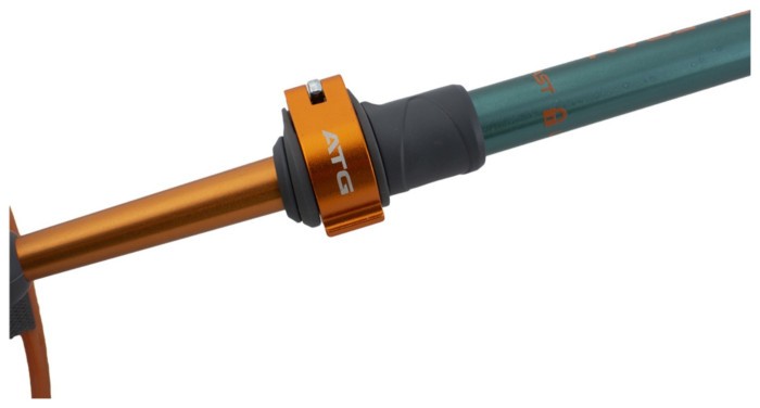 Трекинговые телескопические палки Pinguin Tour Long FL Foam, 90-150 см, Petrol