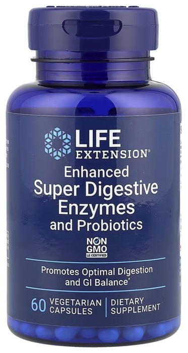 Улучшенный Super Digestive Enzymes and Probiotics - 60 vcaps