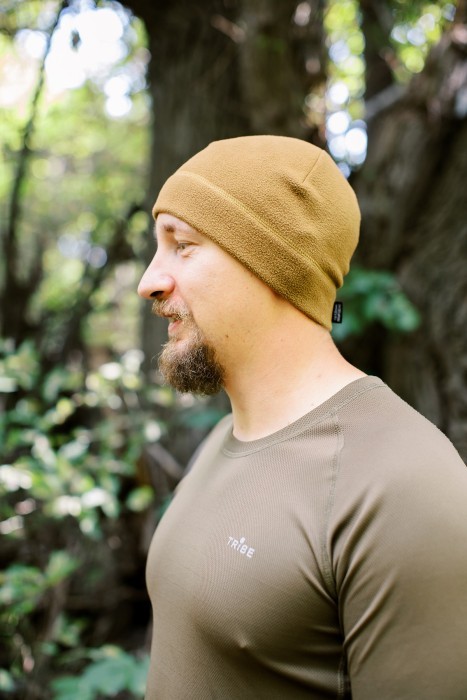 Шапка флісова Tribe Fleece Hat T-KF-0018 OS, coyote, укр, укр
