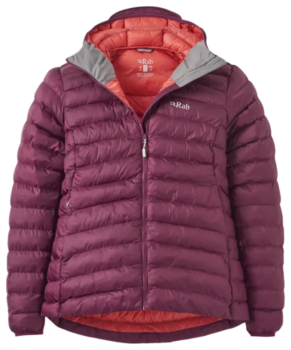 Жіноча хайкінгова куртка Rab Cirrus Alpine Jacket Wmns, Mulberry