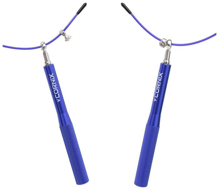 Скакалка швидкісна для кросфіту Cornix Speed Rope XR-0153 Blue