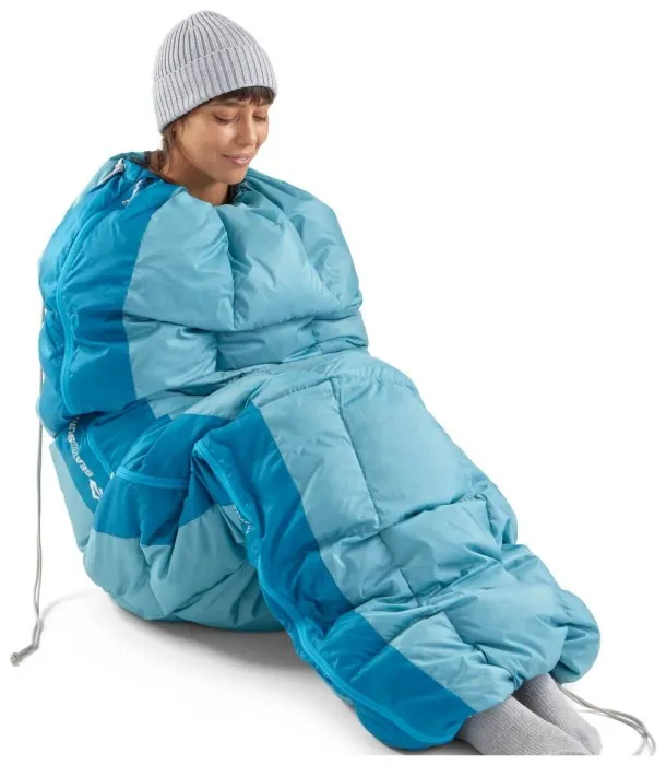 Спальный мешок Sea to Summit Traveller 7/11 Сᵒ, 198 - Right Zip, Aqua Sea