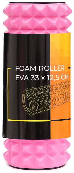 Масажний ролик Cornix EVA 33 x 12.5 см (валик, роллер) XR-0339 Pink