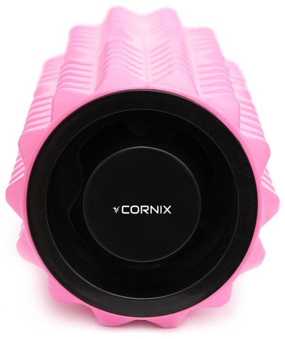 Масажний ролик Cornix EVA 33 x 12.5 см (валик, роллер) XR-0339 Pink