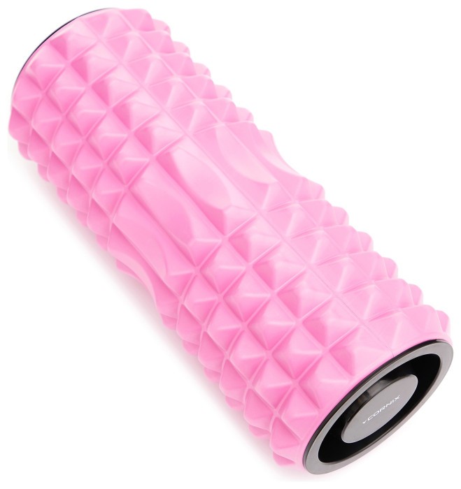 Масажний ролик Cornix EVA 33 x 12.5 см (валик, роллер) XR-0339 Pink